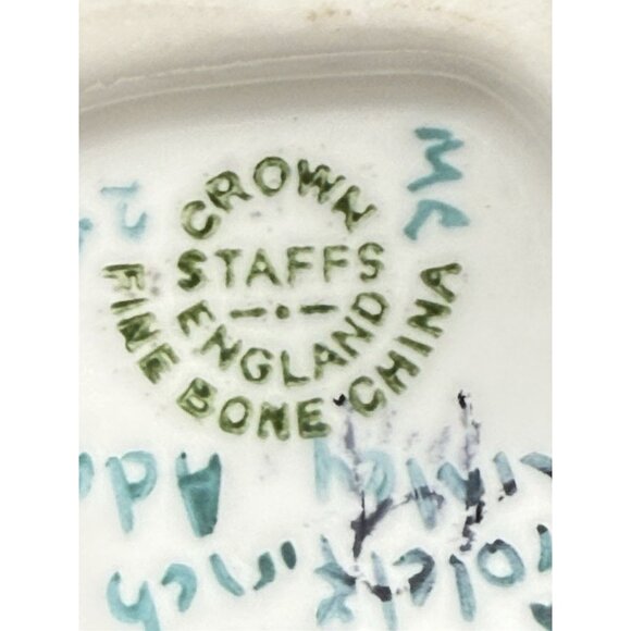 Vintage Crown Staffordshire American Goldfinch, Barbara Linley Adams, Signed - Picture 5 of 7